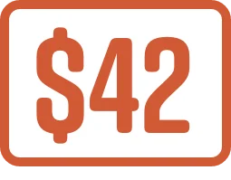 $42 menu
