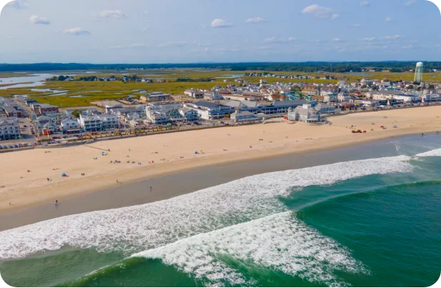 Seacoast shoreline