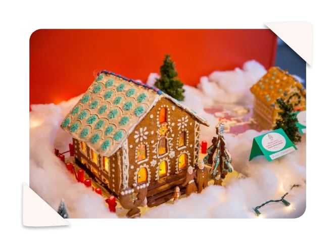 Gingerbread house activity
